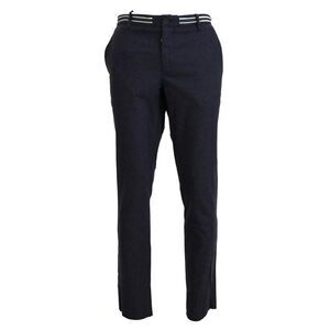 Domenico Tagliente Casual Pants Classic Fit PAN74514 Men Black Bottoms